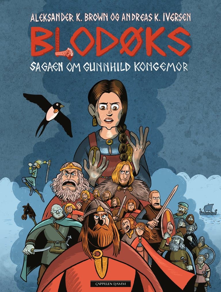 Omslag Blodøks av Aleksander Kirkwood Brown (Ebok)