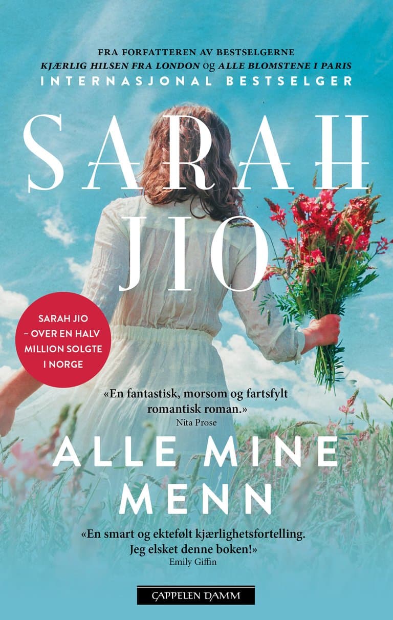 Omslag Alle mine menn av Sarah Jio (Heftet)