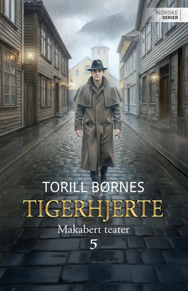 Omslag Makabert teater av Torill Karina Børnes (Heftet)