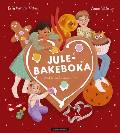Omslag av "Julebakeboka"