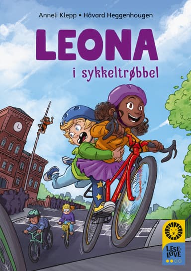 Leseløve nivå 2 - Leona i sykkeltrøbbel