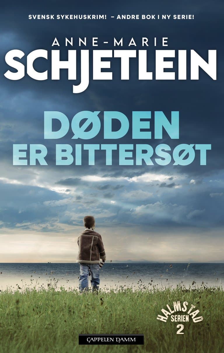 Omslag Døden er bittersøt av Anne-Marie Schjetlein (Innbundet)