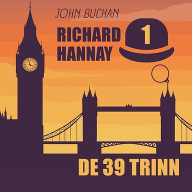 Omslag av "De 39 trinn"