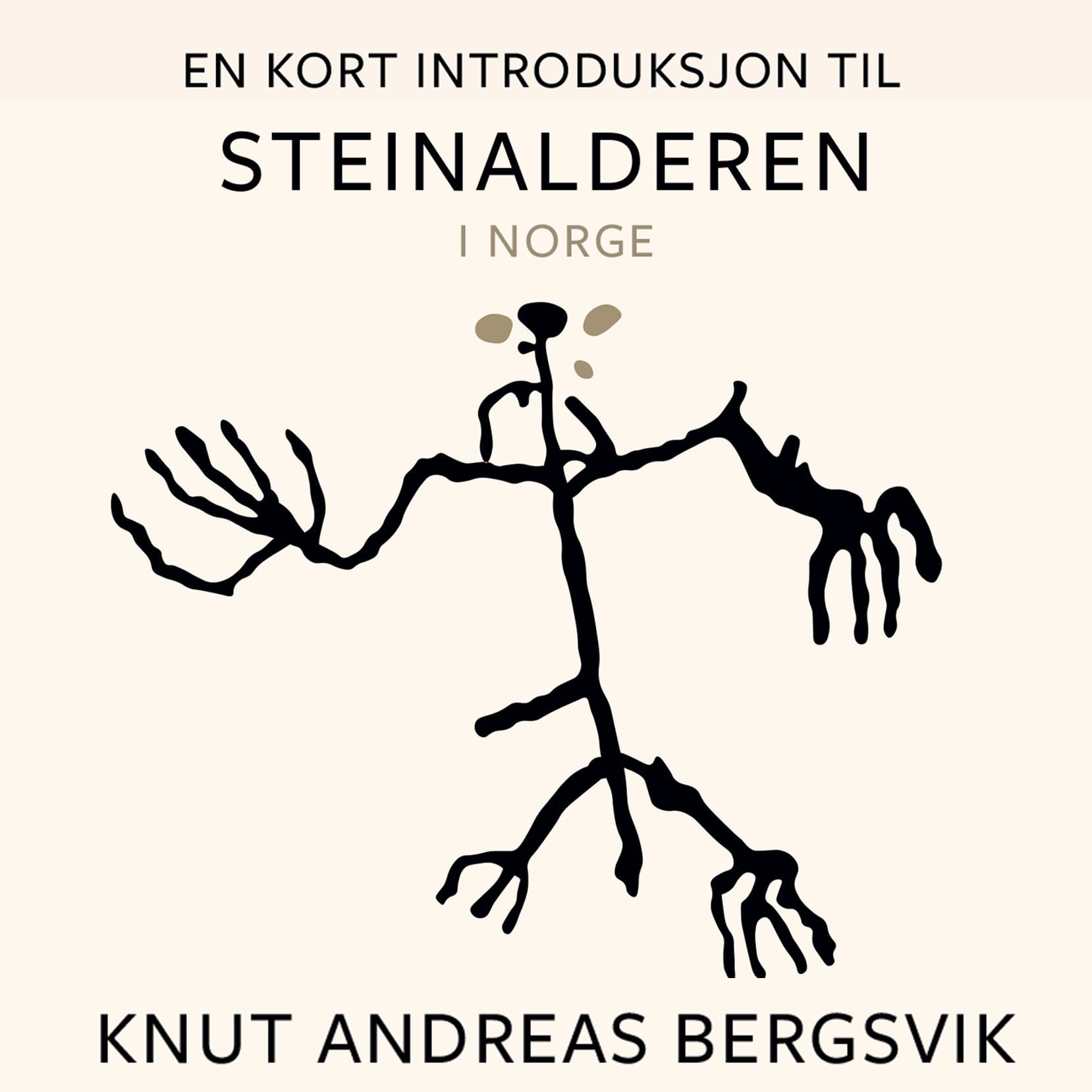 Omslag En kort introduksjon til steinalderen i Norge av Knut Andreas Bergsvik (Lydbok)