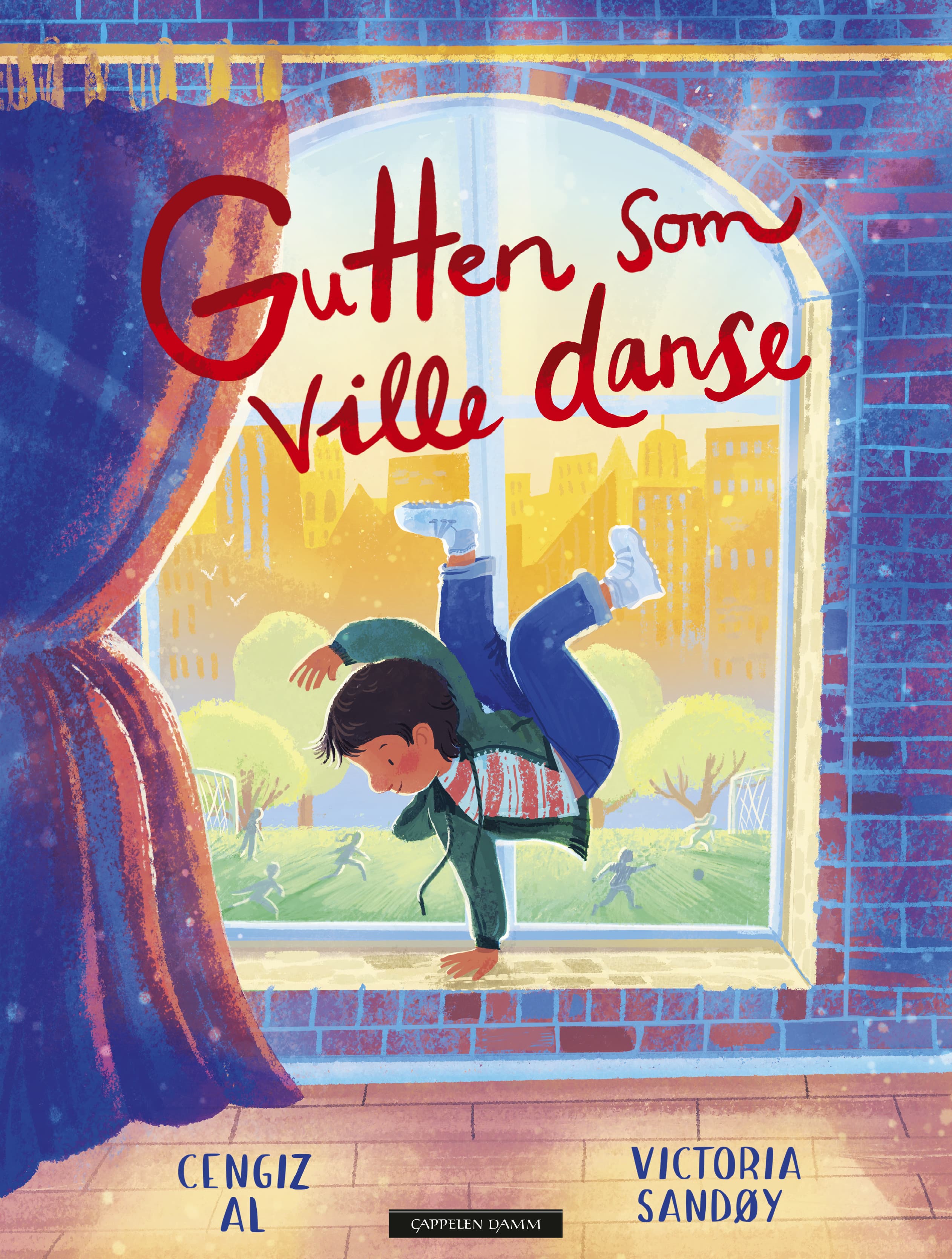 Omslag Gutten som ville danse av Cengiz Al og Victoria Sandøy (Innbundet)