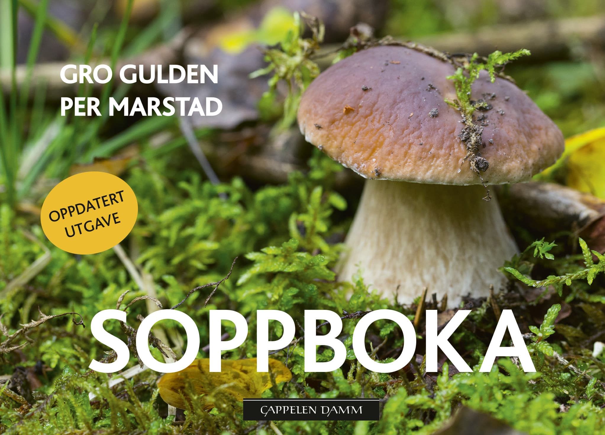 Omslag Soppboka av Gro Gulden og Per Marstad (Spiral)