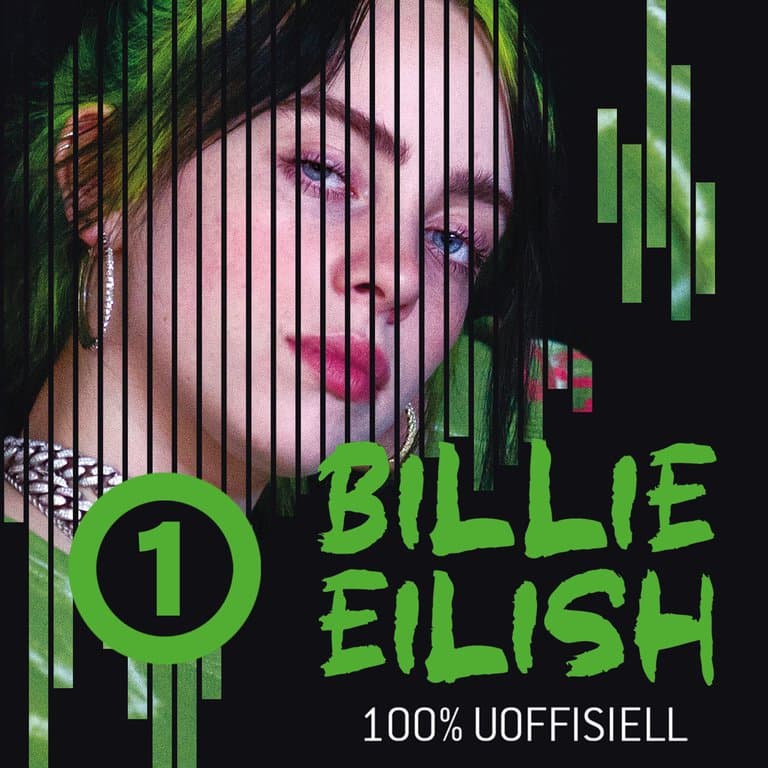 Omslag Billie Eilish - 100 % uoffisiell av Kevin Pettman (Lydbok)