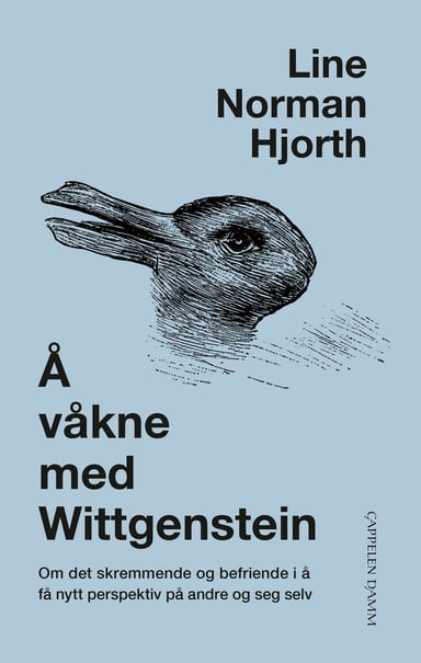 Omslag av "Å våkne med Wittgenstein"