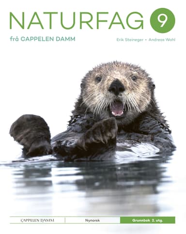 Naturfag 9 frå Cappelen Damm Grunnbok 2. utg.