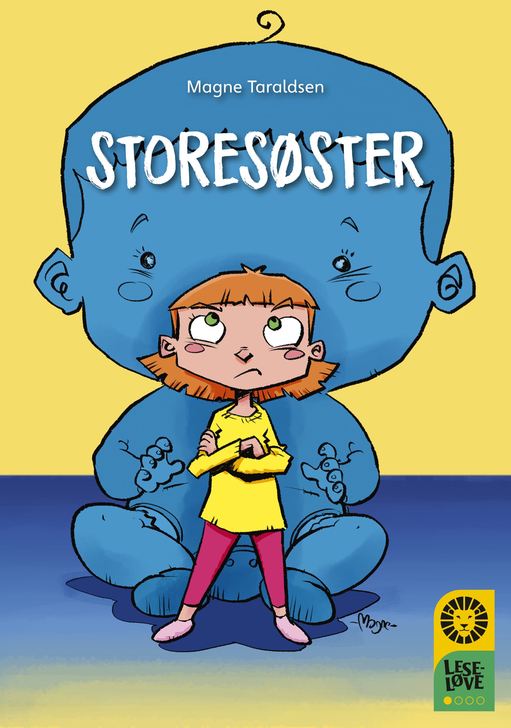 Omslag Leseløve nivå 1 - Storesøster av Magne Taraldsen (Ebok)