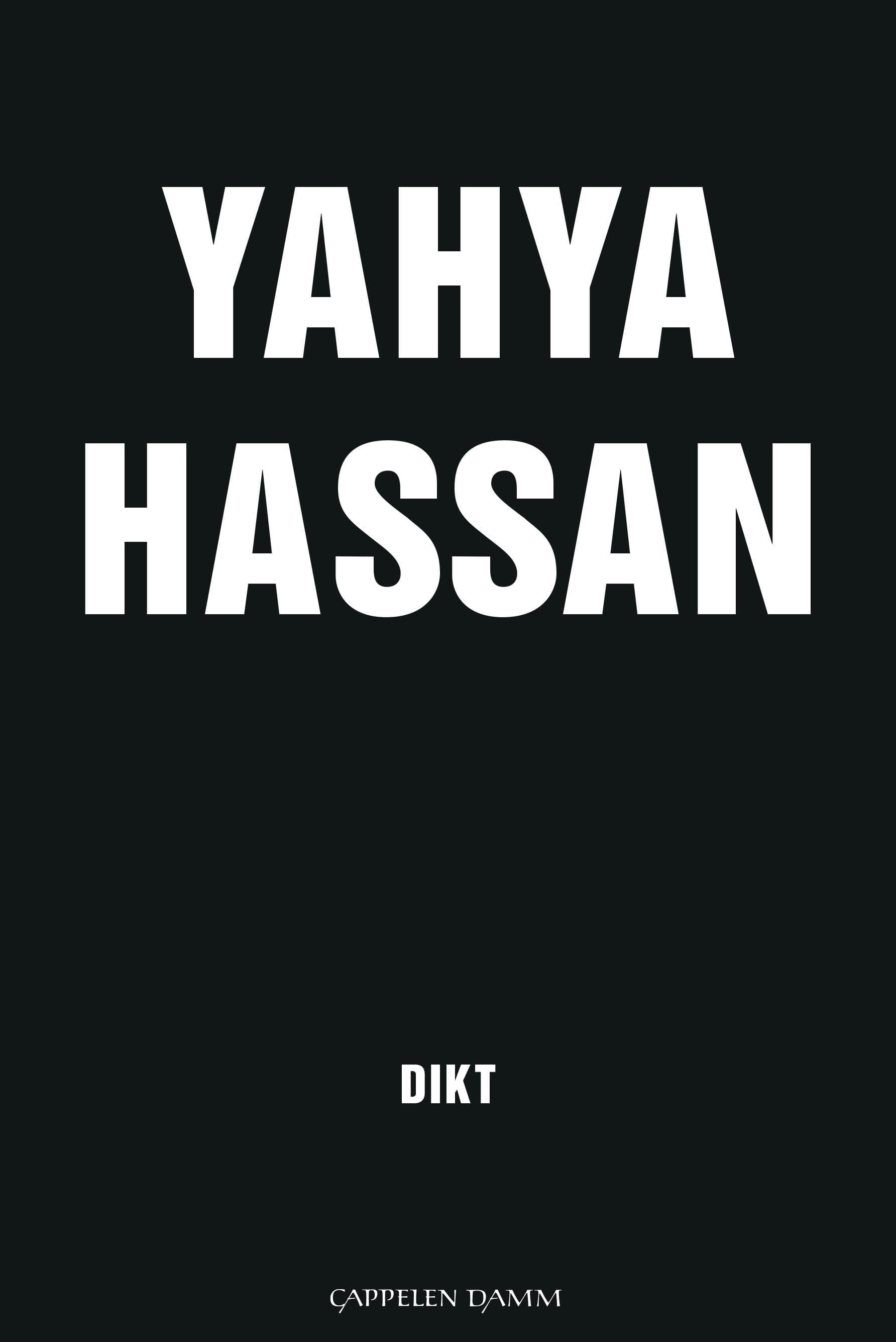 Omslag Yahya Hassan av Yahya Hassan (Heftet)